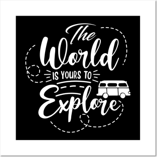 Explore the world Posters and Art